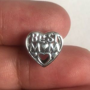 Best Mom Openworks Sterling Silver 925 Charm